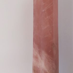 Rózsakvarc kristály csúcs 3