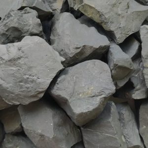 Sungitból por/ terméskő / szabálytalan lapok / terméskő