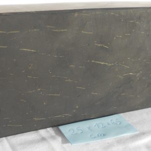 Sungit sungit shungite szungit Šungit shungit 순지트 Shungita 25x12,5x6cm téglatest polirozatlan