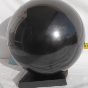 Sungit gömb D18cm talppal  shungite szungit Šungit shungit 순지트 Shungita